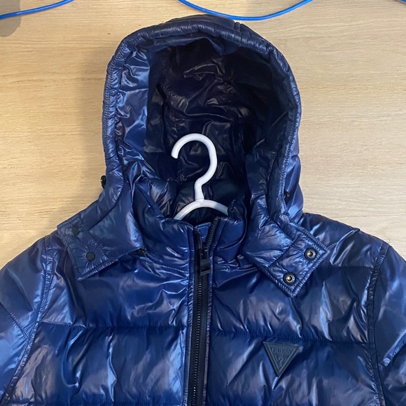 Navy Puffer jacket - Picture 4 of 5